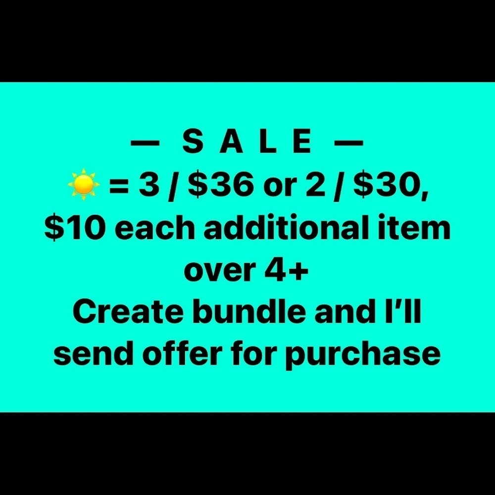 SALE!  BRAND NAMES AT DISCOUNTS
